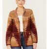 Cotton & Rye Women's Southwestern Knit Cardigan