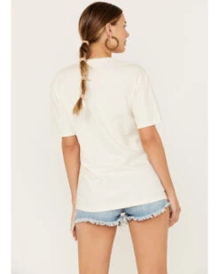 Kerusso Women's Laughs Without Fear Bronco Short Sleeve Graphic Tee -Deals Grace Apparel Store 2000379736 702 P4