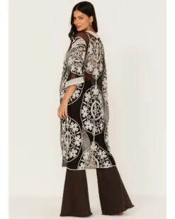 Shyanne Women's Floral Lace Kimono 7 Shyanne Women's Floral Lace Kimono -Deals Grace Apparel Store 2000380632 001 P4