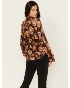 Shyanne Women's Belted Peasant Top -Deals Grace Apparel Store 2000380668 401 P4