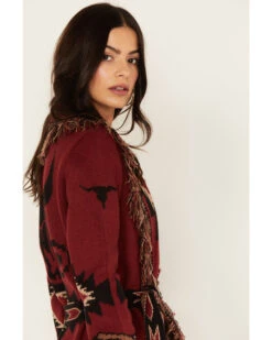 Idyllwind Women's Savannah Southwest Fringe Cardigan -Deals Grace Apparel Store 2000380687 605 P3