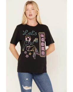 Idyllwind Women's Quail Let's Rodeo Graphic Tee