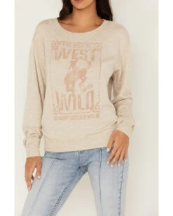 Idyllwind Women's Wild West Graphic Sweatshirt 6 Idyllwind Women's Wild West Graphic Sweatshirt -Deals Grace Apparel Store 2000380721 104 P3