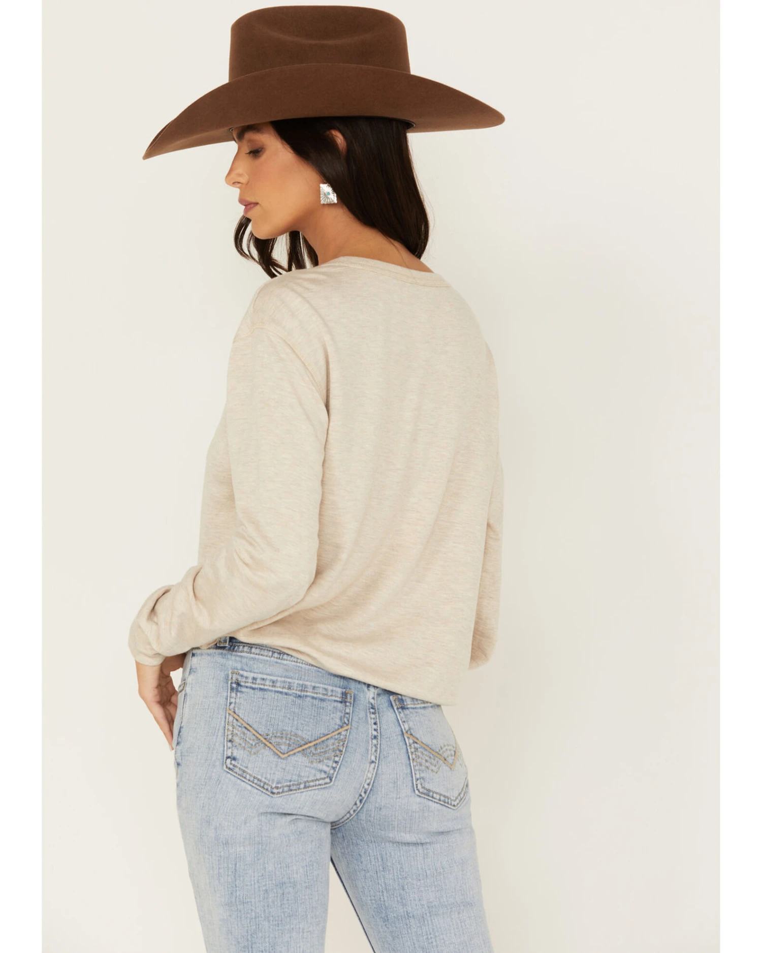 Idyllwind Women's Wild West Graphic Sweatshirt 4 Idyllwind Women's Wild West Graphic Sweatshirt - Image 4