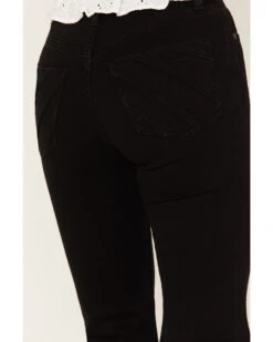 Shyanne Women's High Rise Super Flare Tulip Jeans -Deals Grace Apparel Store 2000381362 001 P4