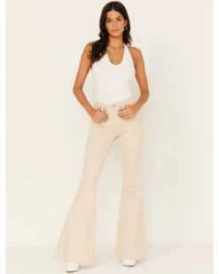 Shyanne Women's High Rise Stretch Flare Jeans