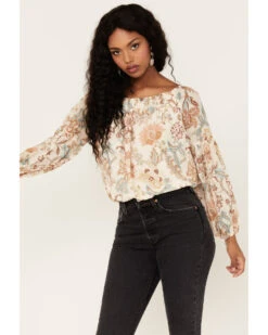 Flying Tomato Women's Floral Print Top