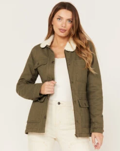 Cleo + Wolf Women's Faux Shearling Jacket