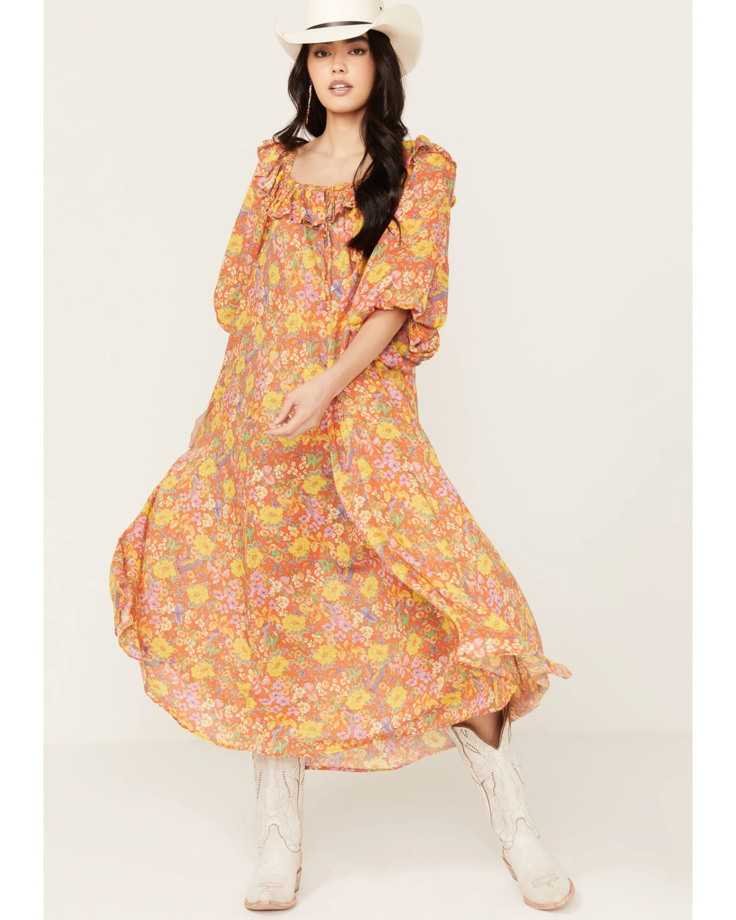 Spell Women's Last Drink Midi Dress 1 Spell Women's Last Drink Midi Dress