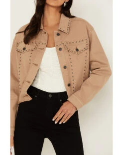 Idyllwind Women's Studded Cropped Jacket -Deals Grace Apparel Store 2000382096 280 P3