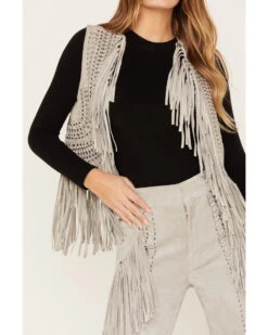 Wonderwest Women's Suede Fringe Vest -Deals Grace Apparel Store 2000382474 020 P3