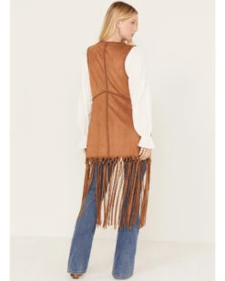 Shyanne Women's Faux Suede Fringe Vest -Deals Grace Apparel Store 2000382833 200 P4