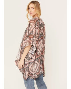 Shyanne Women's Pec Printed Bohemian Cami / Kimono Set -Deals Grace Apparel Store 2000382839 202 P3