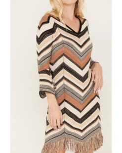 Shyanne Women's Zig Zag Fringe Sweater Dress -Deals Grace Apparel Store 2000382860 251 P3