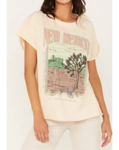 Cleo + Wolf Women's New Mexico Short Sleeve Graphic Tee -Deals Grace Apparel Store 2000382937 295 P3