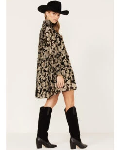 Revel Women's Floral Ruffle Dress 7 Revel Women's Floral Ruffle Dress -Deals Grace Apparel Store 2000383438 001 P4