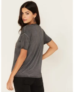 Blended Women’s Nashville Rhinestone Graphic Short Sleeve Tee 7 Blended Women’s Nashville Rhinestone Graphic Short Sleeve Tee -Deals Grace Apparel Store 2000383854 001 P4