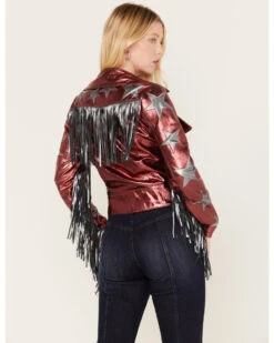 Any Old Iron Women's Hell For Leather Moto Jacket -Deals Grace Apparel Store 2000384066 600 P4