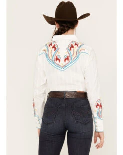 Ariat Women's Martina Long Sleeve Western Snap Shirt -Deals Grace Apparel Store 2000384680 100 P4