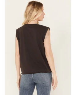 Idyllwind Women's Cornflower Fringe Sleeve Graphic Tee -Deals Grace Apparel Store 2000386120 001 P4