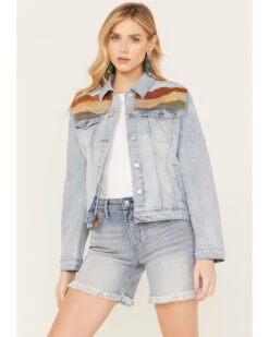Driftwood Women's Light Wash Desperado Denim Jacket -Deals Grace Apparel Store 2000387008 412 P4
