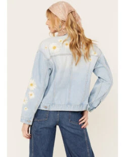 Driftwood Women's Light Wash Daisy Daydreaming Denim Jacket
