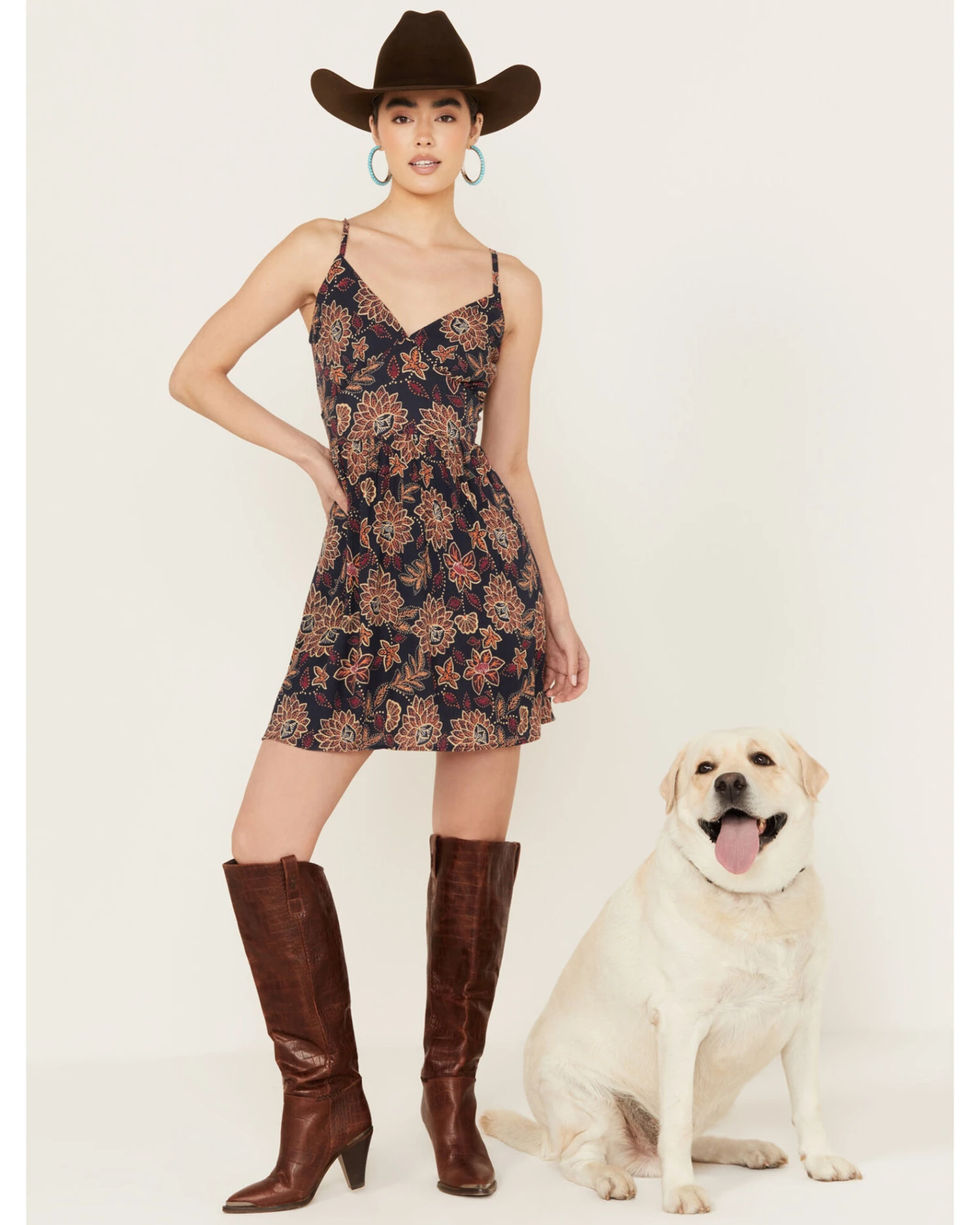 Angie Women's Floral Print Dress 1 Angie Women's Floral Print Dress