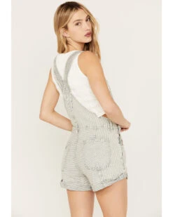 Free People Women's Light Wash Denim Novelty Ziggy Shortalls 7 Free People Women's Light Wash Denim Novelty Ziggy Shortalls -Deals Grace Apparel Store 2000387996 412 P4