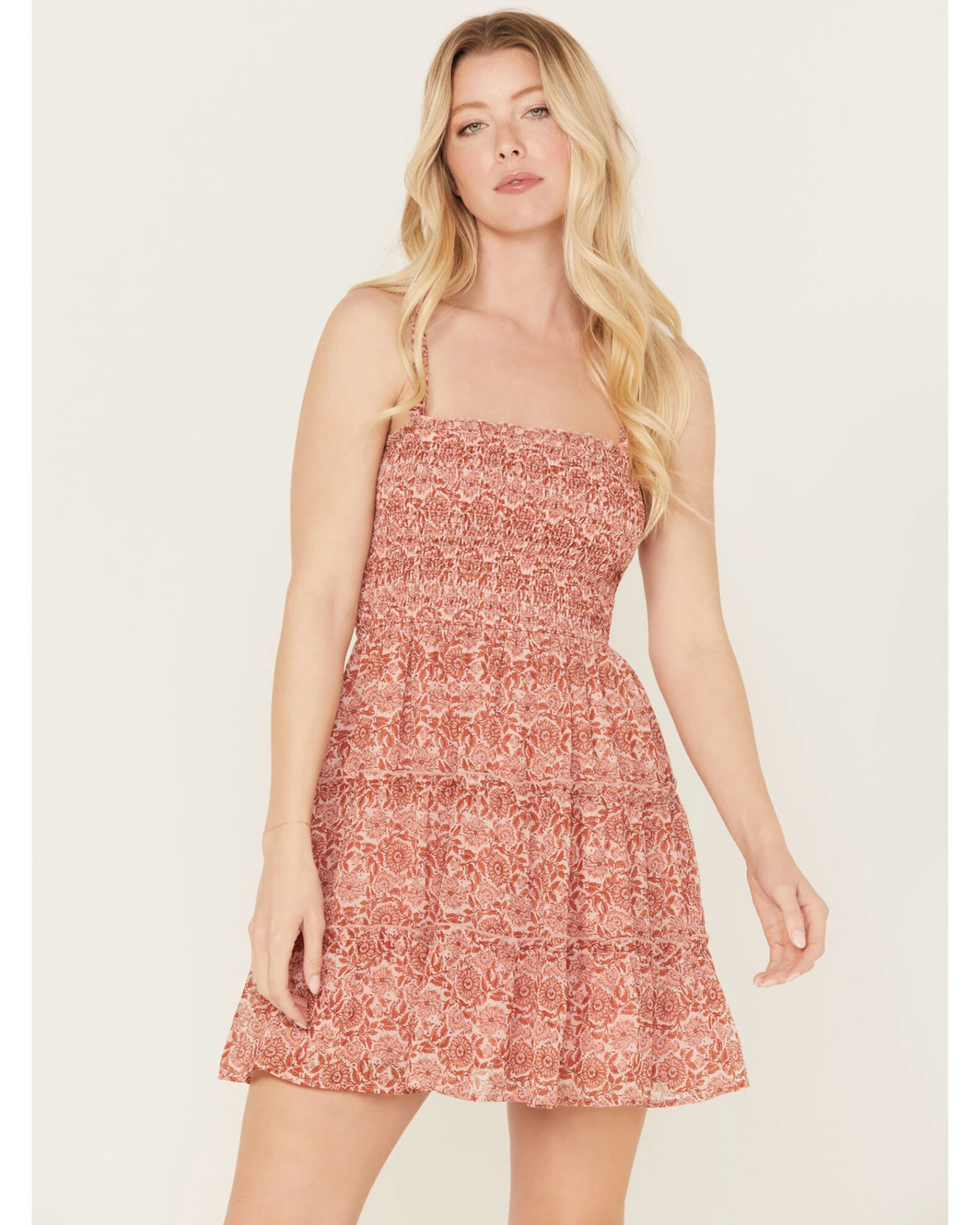 Trixxi Women's Floral Printed Dress 1 Trixxi Women's Floral Printed Dress