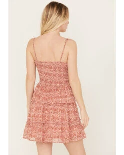 Trixxi Women's Floral Printed Dress 7 Trixxi Women's Floral Printed Dress -Deals Grace Apparel Store 2000388415 650 P4