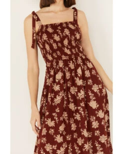 Cotton & Rye Women's Floral Print Sleeveless Midi Dress 6 Cotton & Rye Women's Floral Print Sleeveless Midi Dress -Deals Grace Apparel Store 2000388423 220 P3