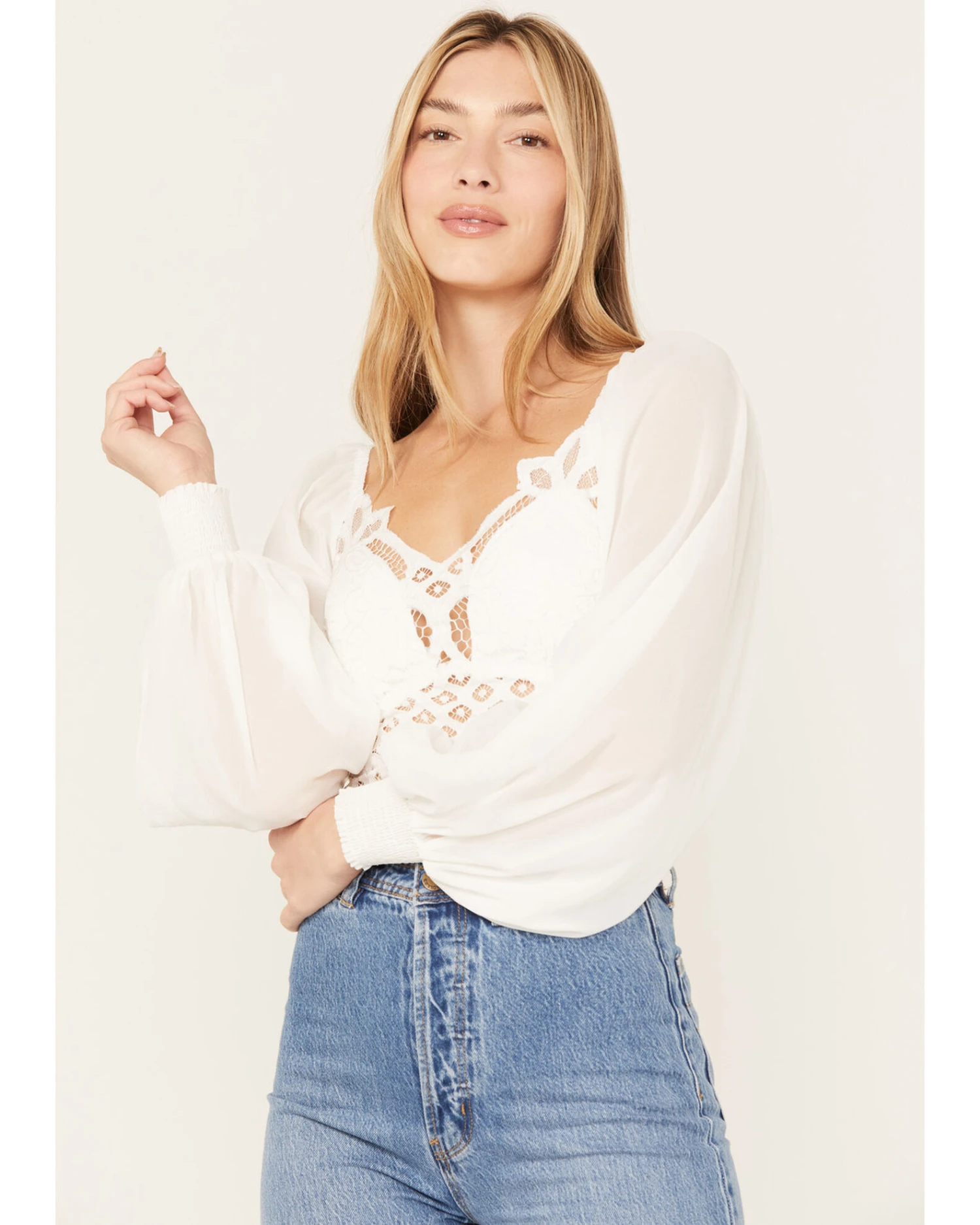 Flying Tomato Women's Forever Exquisite Woven Top 2 Flying Tomato Women's Forever Exquisite Woven Top - Image 2