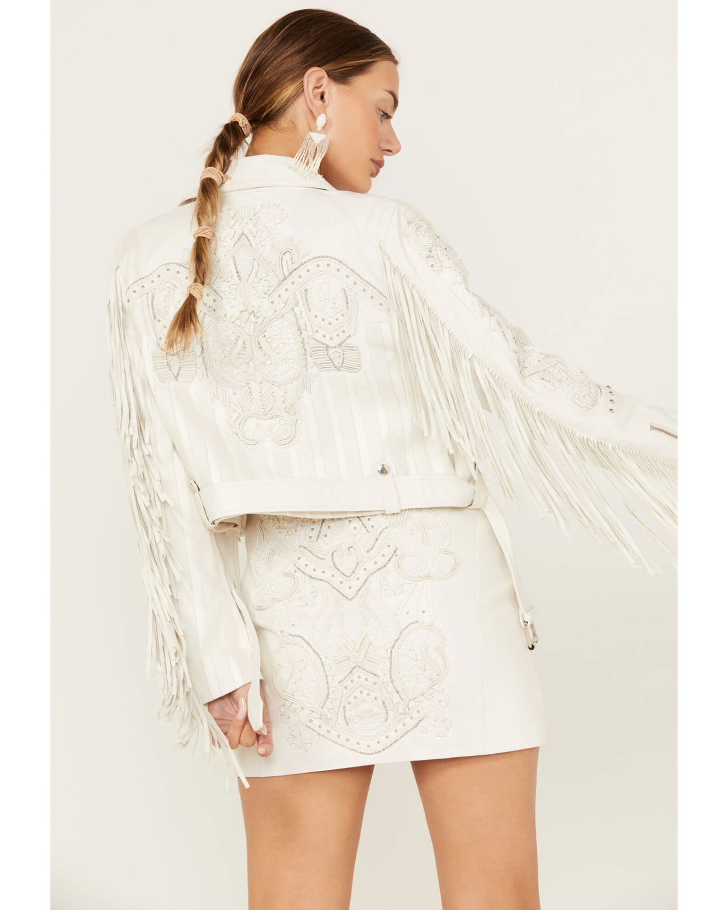 Wonderwest Women's Soutache Moto Jacket 4 Wonderwest Women's Soutache Moto Jacket - Image 4