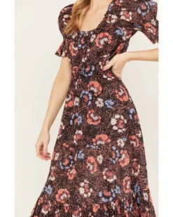 Cleobella Women's Multicolored Floral Caroline Midi Dress 6 Cleobella Women's Multicolored Floral Caroline Midi Dress -Deals Grace Apparel Store 2000389553 900 P3