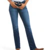 Ariat Women's R.E.A.L Perfect Rise Stretch Abby Straight Mackenzie Jeans