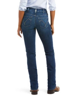 Ariat Women's R.E.A.L Perfect Rise Stretch Abby Straight Mackenzie Jeans -Deals Grace Apparel Store 2000391045 400 P3