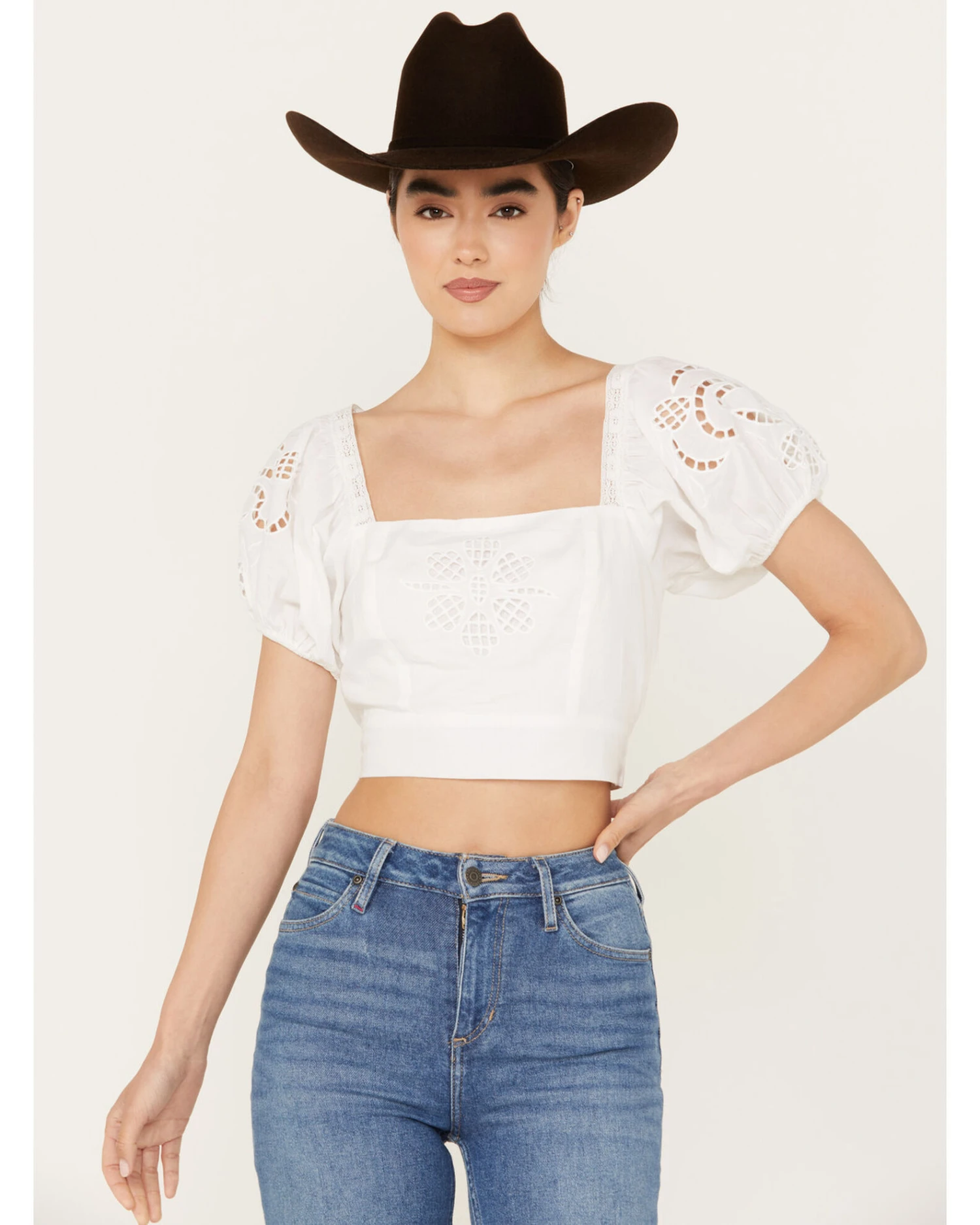 Band Of The Free Women's Tie Back Short Sleeve Entrada Top 1 Band Of The Free Women's Tie Back Short Sleeve Entrada Top