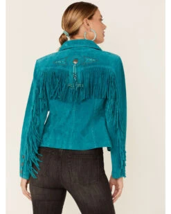 Scully Fringe & Beaded Boar Suede Leather Jacket 10 Scully Fringe & Beaded Boar Suede Leather Jacket -Deals Grace Apparel Store 225958 64 P3