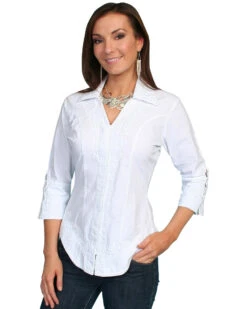 Scully Women's 3/4 Sleeve Blouse